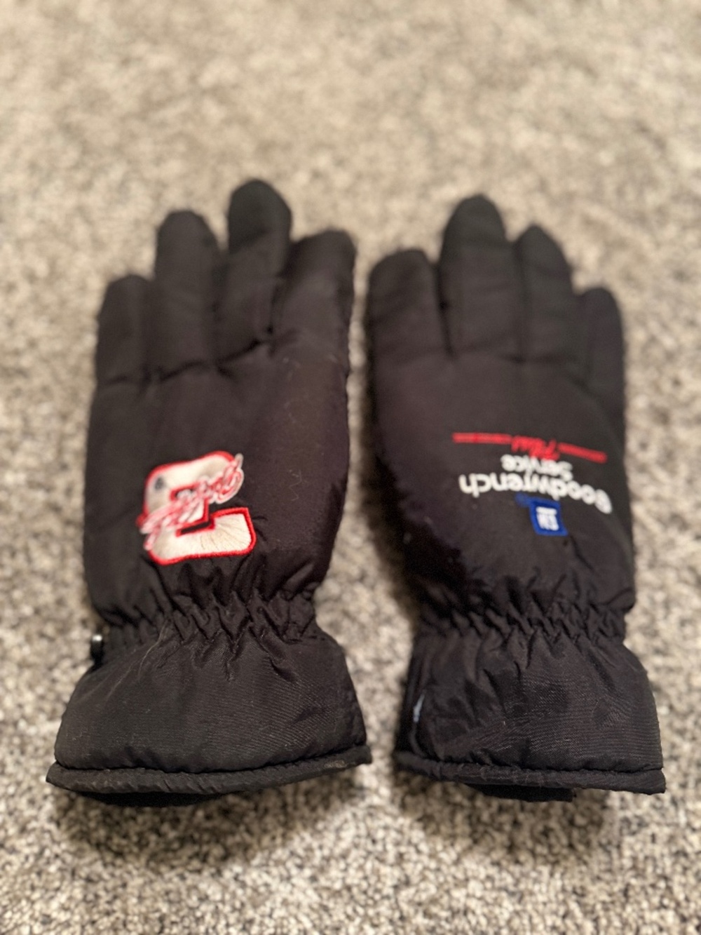 Dale Earnhardt NASCAR Winter Gloves One Size Fits All Race Car Driver Collect